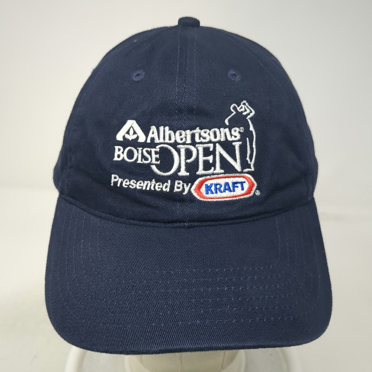 Ivory Trading Co Baseball Cap Blue One Size Albertsons Boise Open Kraft Golf Hat
