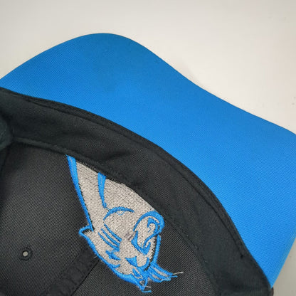 '47 Baseball Cap Black Blue One Size Carolina Panthers NFL Strapback Logo hat