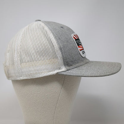 Yee Yee Apparel Co Trucker Hat Gray One Size Mesh Snapback Logo Patch