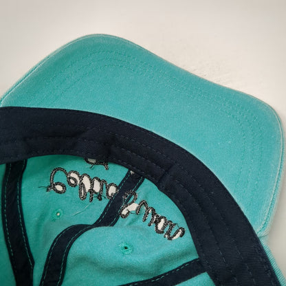 Baseball Cap Blue One Size Celtic Swan Therapy Embroidered Slideback Cotton Hat