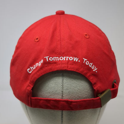American Heart Association Heart Walk Hat Baseball Cap Red One Size Slideback