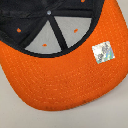 C/R Snapback Hat Multi OSFA Adjustable Colorblock Vent Holes Pit Bull