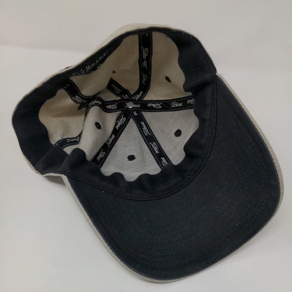 Titleist Fitted Golf Hat Tan Small/Medium Embroidered Solid 6 Panel