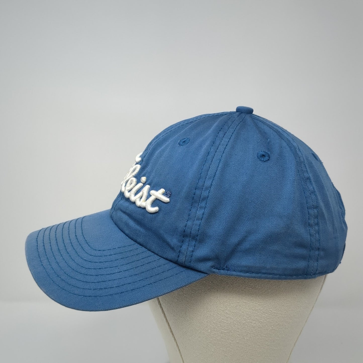 Titleist Slideback Hat Blue One Size Embroidered Spell Out 6 Panel