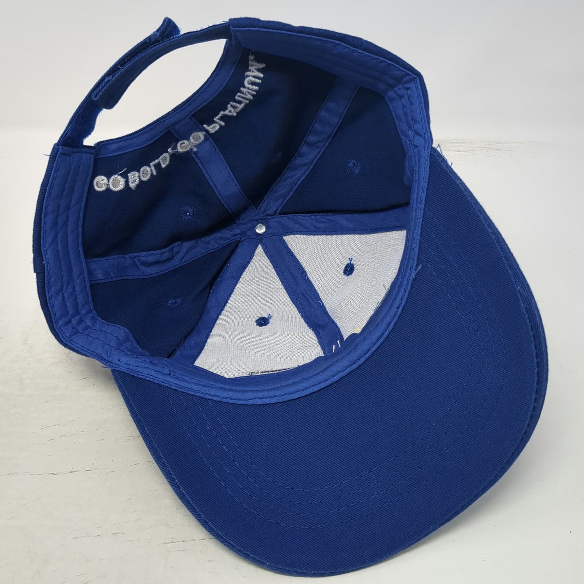 Port & Company Baseball Cap Blue One Size SaberDrive Platinum Fastener Strap Hat