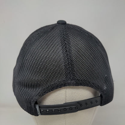 Windfall Classic Snapback Trucker Hat Black One Size 110 Flexfit Tech Yupoong