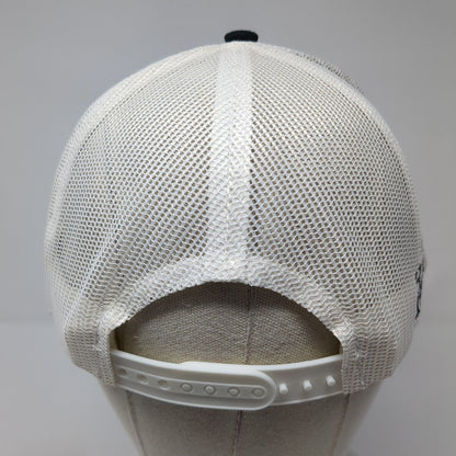 Hearts For Hadley Snapback Trucker Hat Black OS Adjustable Mesh Port Authority