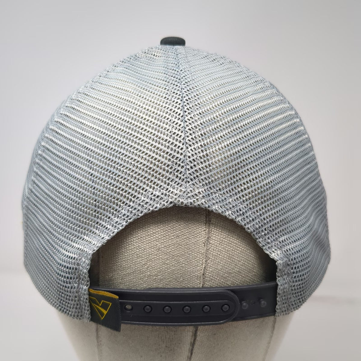 Identity Group Vermeer Rocky Mountain Gray Trucker Hat One Size Mesh Snapback