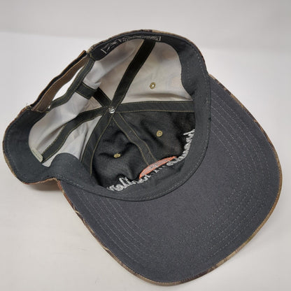 Brewsky's Broiler Strapback Hat Camo One Size Adjustable Richardson