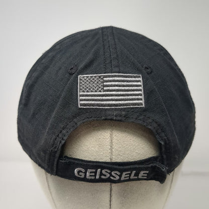 Geissele Super Duty Gun Baseball Cap Black One Size Strapback American Flag Hat