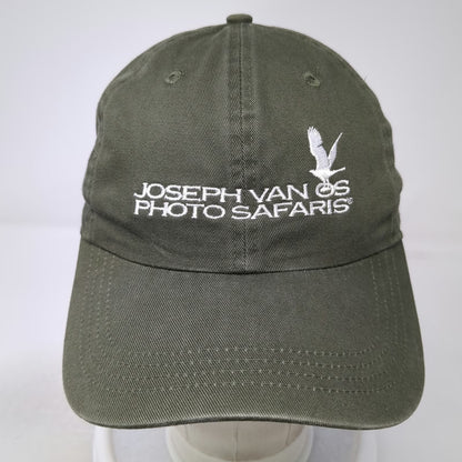 Ahead Baseball Cap Green One Size Photo Safaris Eagle Embroidered Slideback Hat