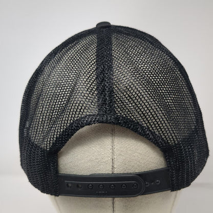 OTTO Trucker Hat Black OSFM Polaris Wolf Pack RZR Team Mesh Back Snapback Foam