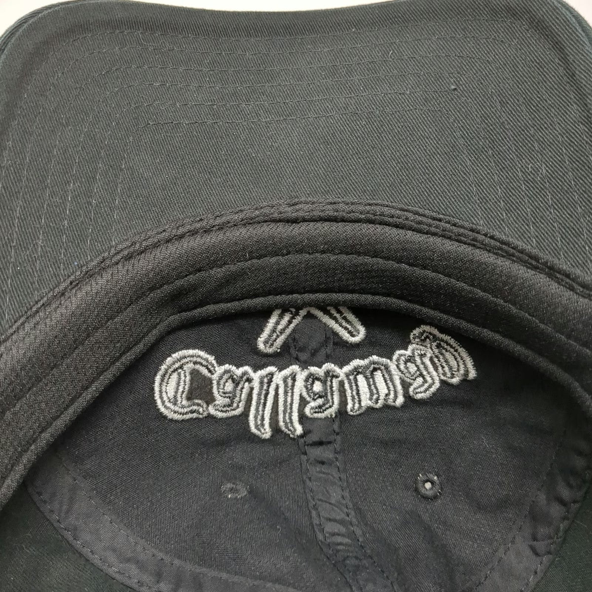 Callaway Baseball Cap Black One Size Slideback Cotton Adjustable Logo Golf Hat