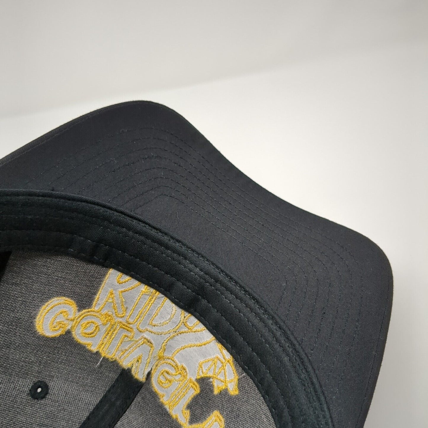 Calvary Kids 112RE Snapback Trucker Hat Black OS Adjustable Mesh Back Richardson