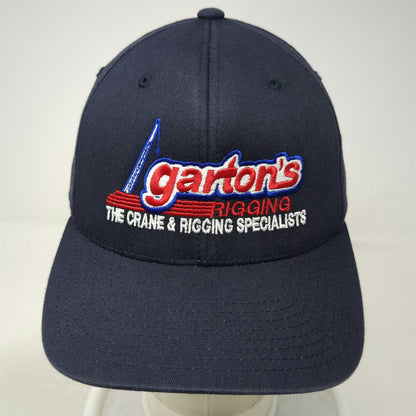 Pacific Headwear Baseball Cap Blue 8 Garton's Rigging Crane Specialists Hat Logo