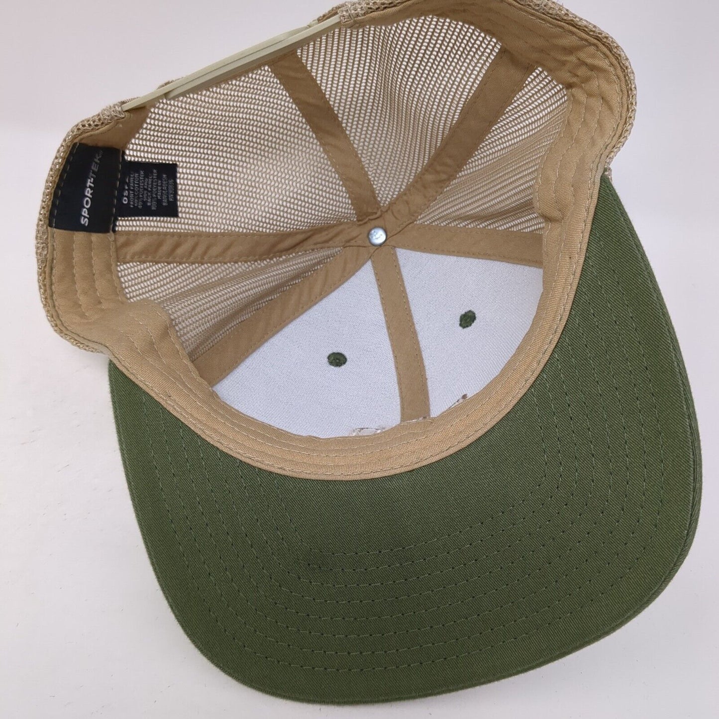 DEQ Snapback Mesh Back Trucker Hat Multicolor One Size Sport-Tek