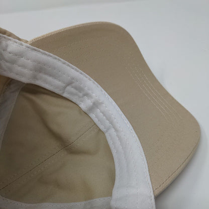 Pinners Slideback Hat Tan OSFA Adjustable Embroidered Vent Holes
