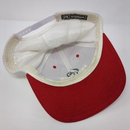 Farmboy Smokehouse Original Farm Recipes Snapback Trucker Hat Red OS Richardson
