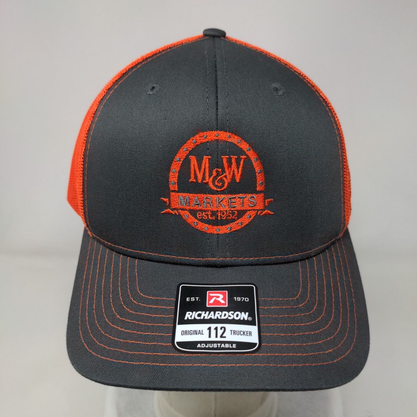 M&W Markets Snapback Trucker Hat Multicolor Adjustable Richardson