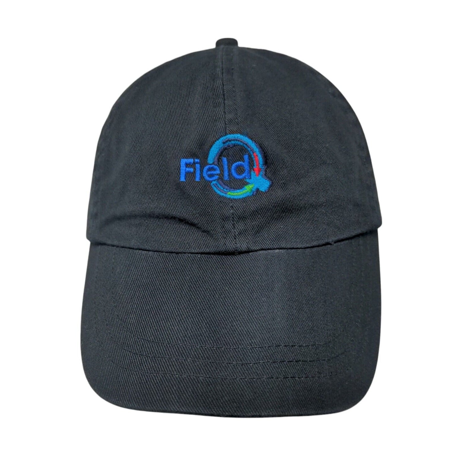 Field Slideback Hat Black One Size Adjustable Embroidered Head Shotz KC Caps