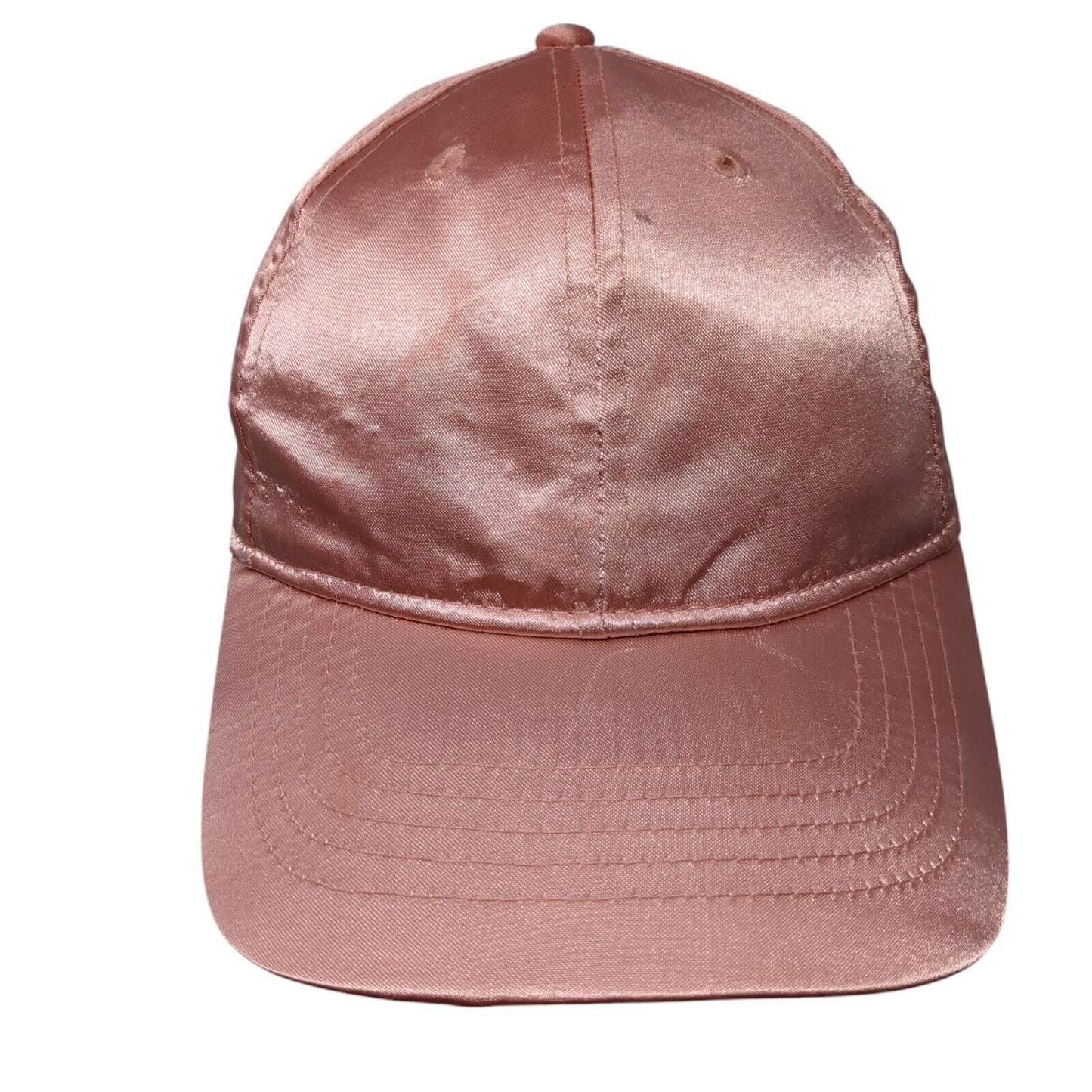 Unbranded Slideback Hat Pink OSFM Solid Adjustable Blank 6 Panel