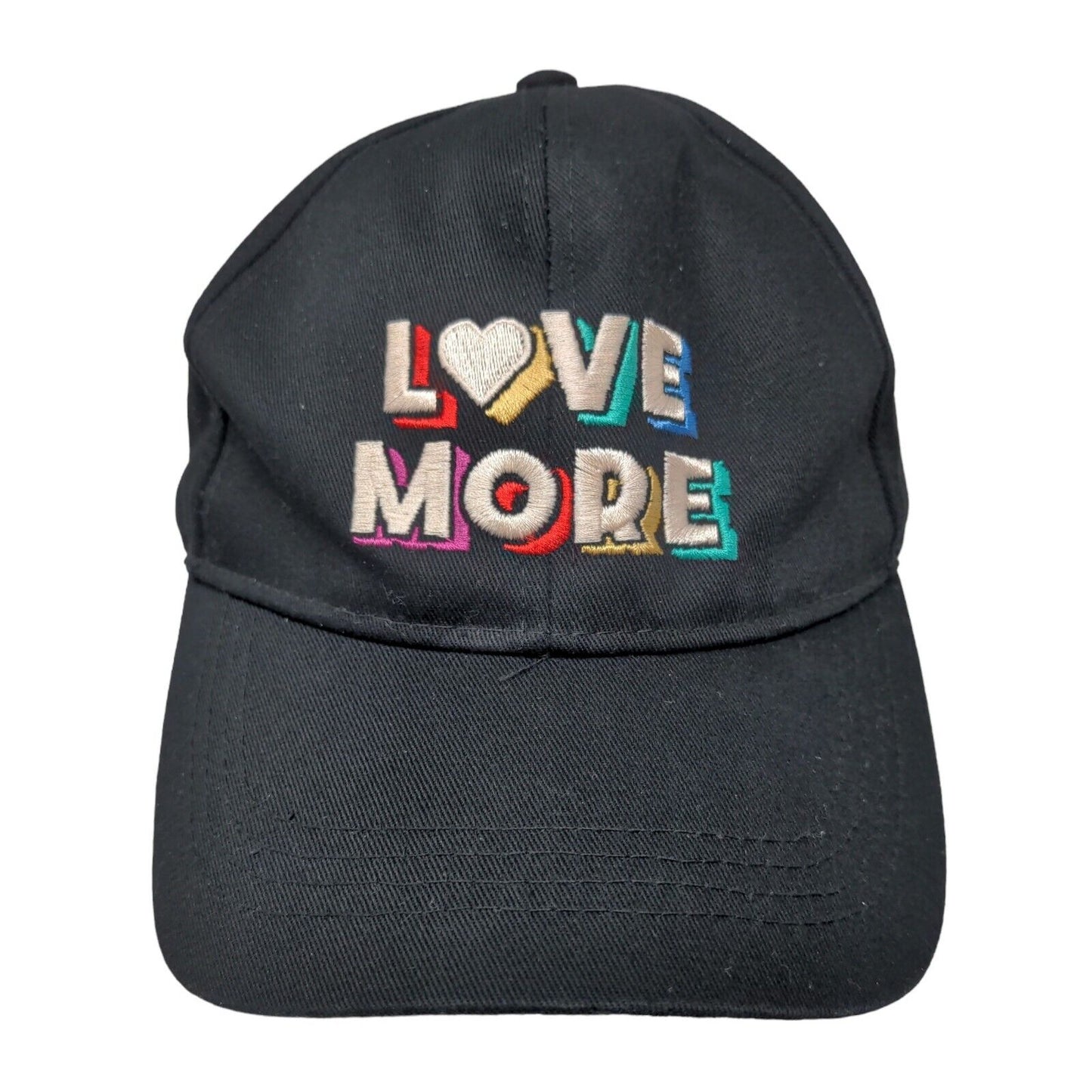 Sonoma Women's Slideback Hat Black Size OS Embroidered Love More Logo