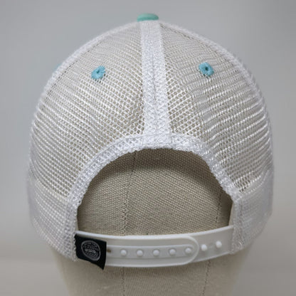 Fishing With Feathers Trucker Hat Green One Size Mesh Back Snapback Fly Lure