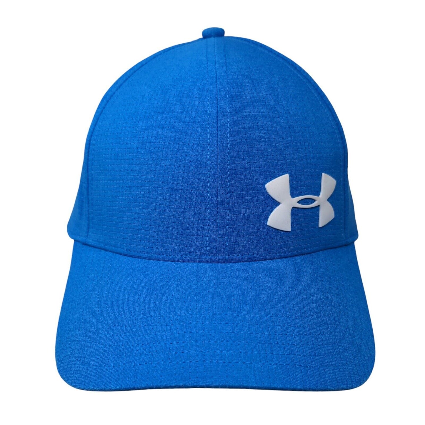 Under Armour Fitted Hat Blue L/XL Classic Fit Lightweight Breathable Polyester