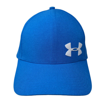 Under Armour Fitted Hat Blue L/XL Classic Fit Lightweight Breathable Polyester
