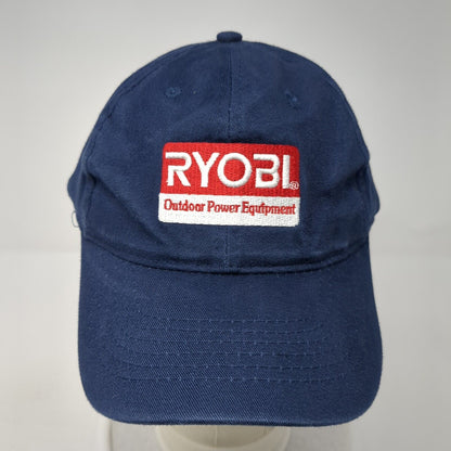 RYOBI Outdoor Power Equipment Slideback Hat Blue One Size Adjustable AMC Deluxe