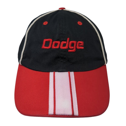 Dodge Strapback Hat Multicolor One Size Adjustable Colorblock 6 Panel
