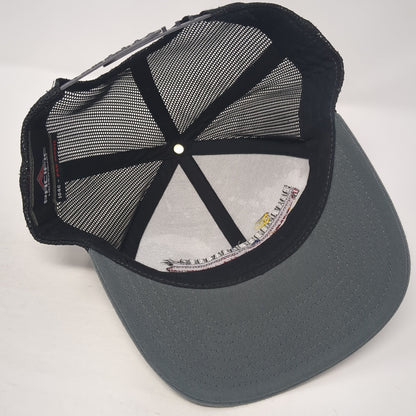 MV Kaimana Hila Snapback Trucker Hat Gray One Size Mesh Back Colorblock