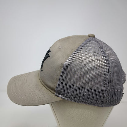 Vortex Trucker Hat Gray One Size Mesh Back Snapback Logo Hunting Shooting Gear