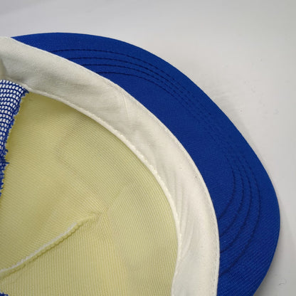 Therma-Tru Doors Trucker Hat Blue One Size Mesh Snapback Made In USA Patch