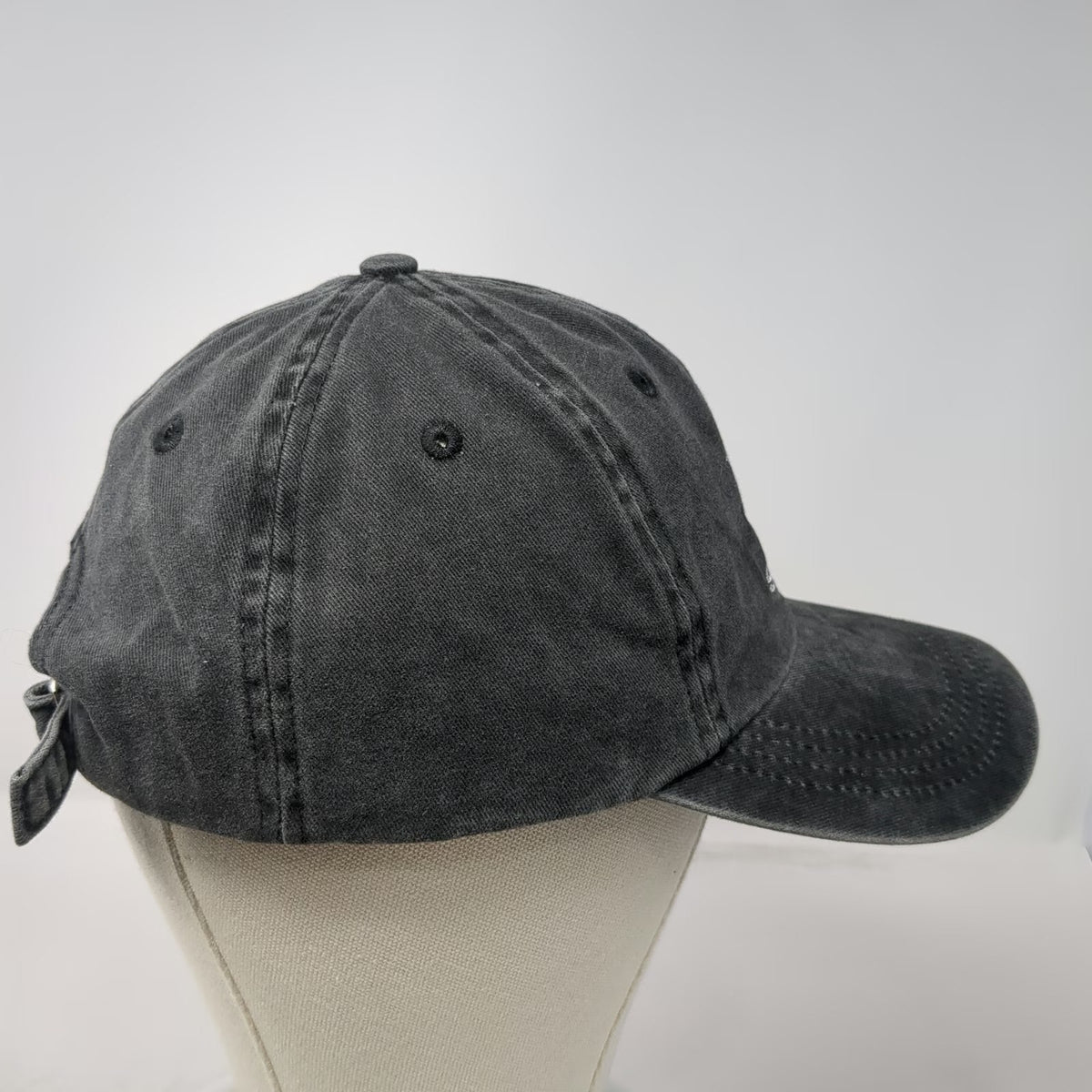 Three In Suzuki Baseball Cap Gray One Size Slideback Embroidered Logo Moto Hat