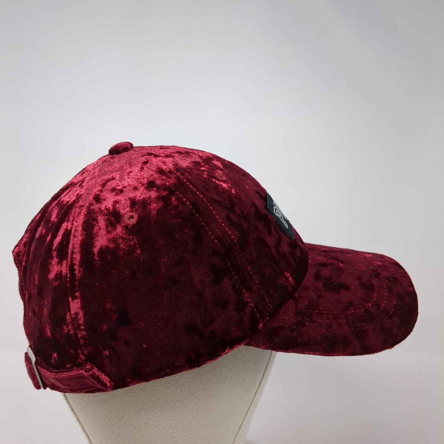 PINK Victoria's Secret Slideback Velvet Hat Red One Size Adjustable