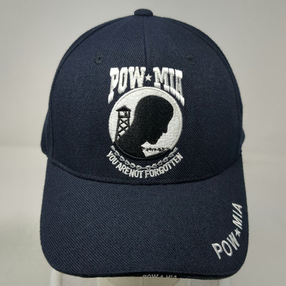Rapid Dominance Baseball Cap Blue One Size POW MIA You Are Not Forgotten Hat