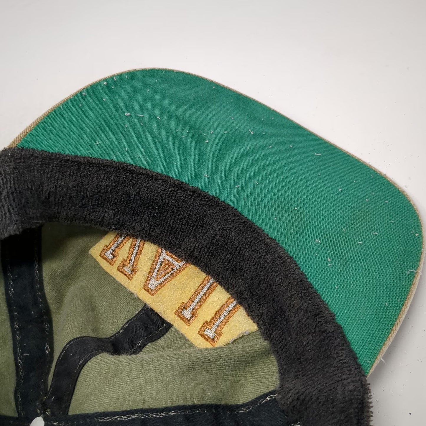Imperial Baseball Cap Green Brown Gold One Size Vail Embroidered Hat Slideback