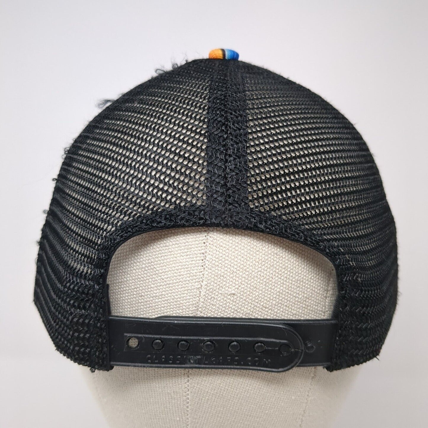 Classic TL Caps Snapback Trucker Hat Multi One Size Striped Mesh Back