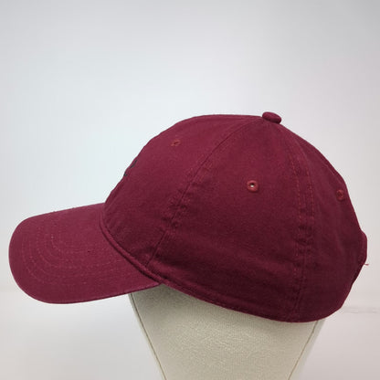 Baseball Cap Black One Size Antlers Embroidery Slideback Strapback Cotton Hat