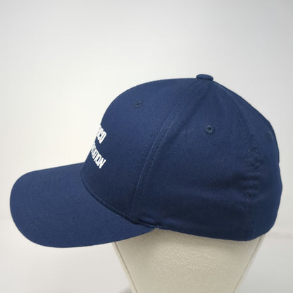Port Authority Baseball Cap Blue XL Sunoco Transportation Fitted Flexfit Hat