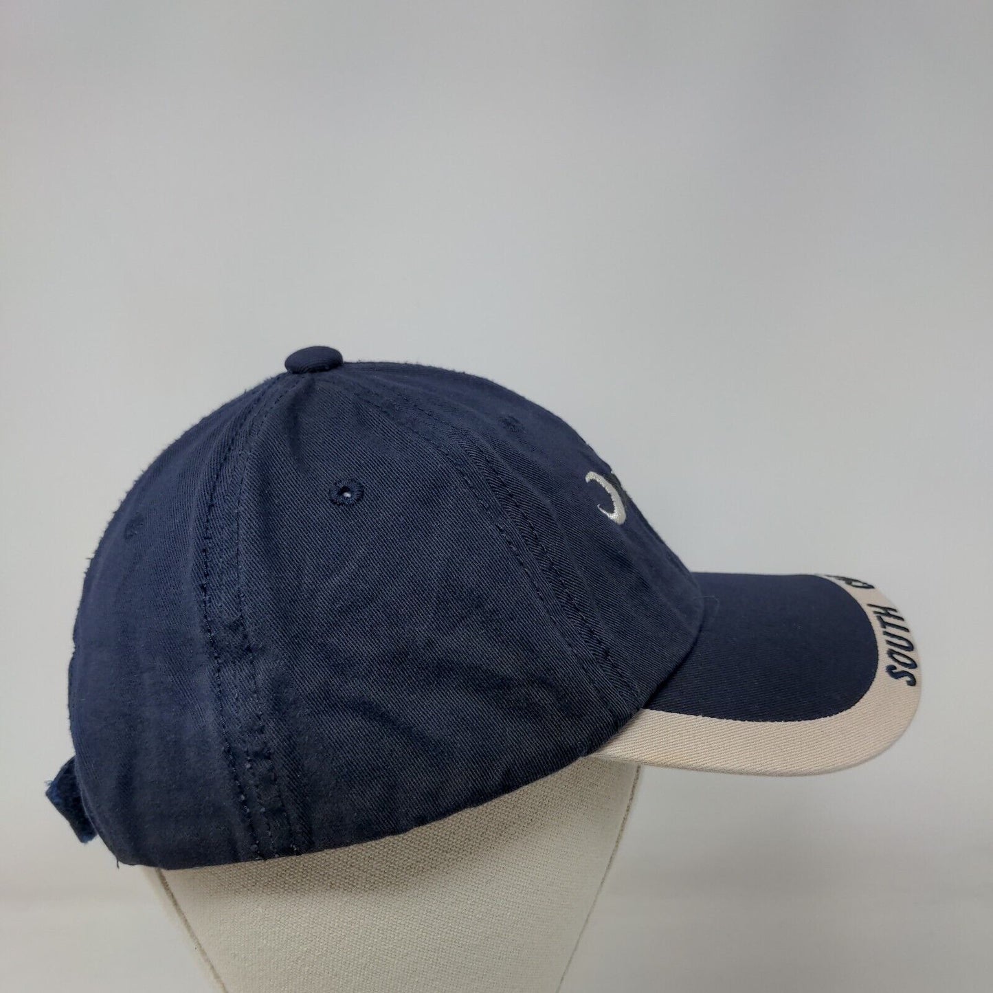 South Carolina Strapback Hat Blue OSFA Embroidered Adjustable 6 Panel