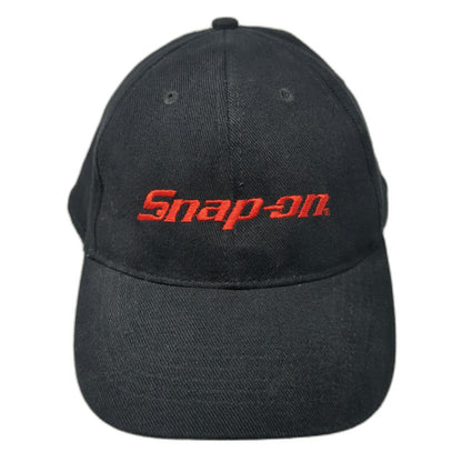 Wild Baseball Cap Black One Size Snap-on Embroidered Adjustable Strapback Hat
