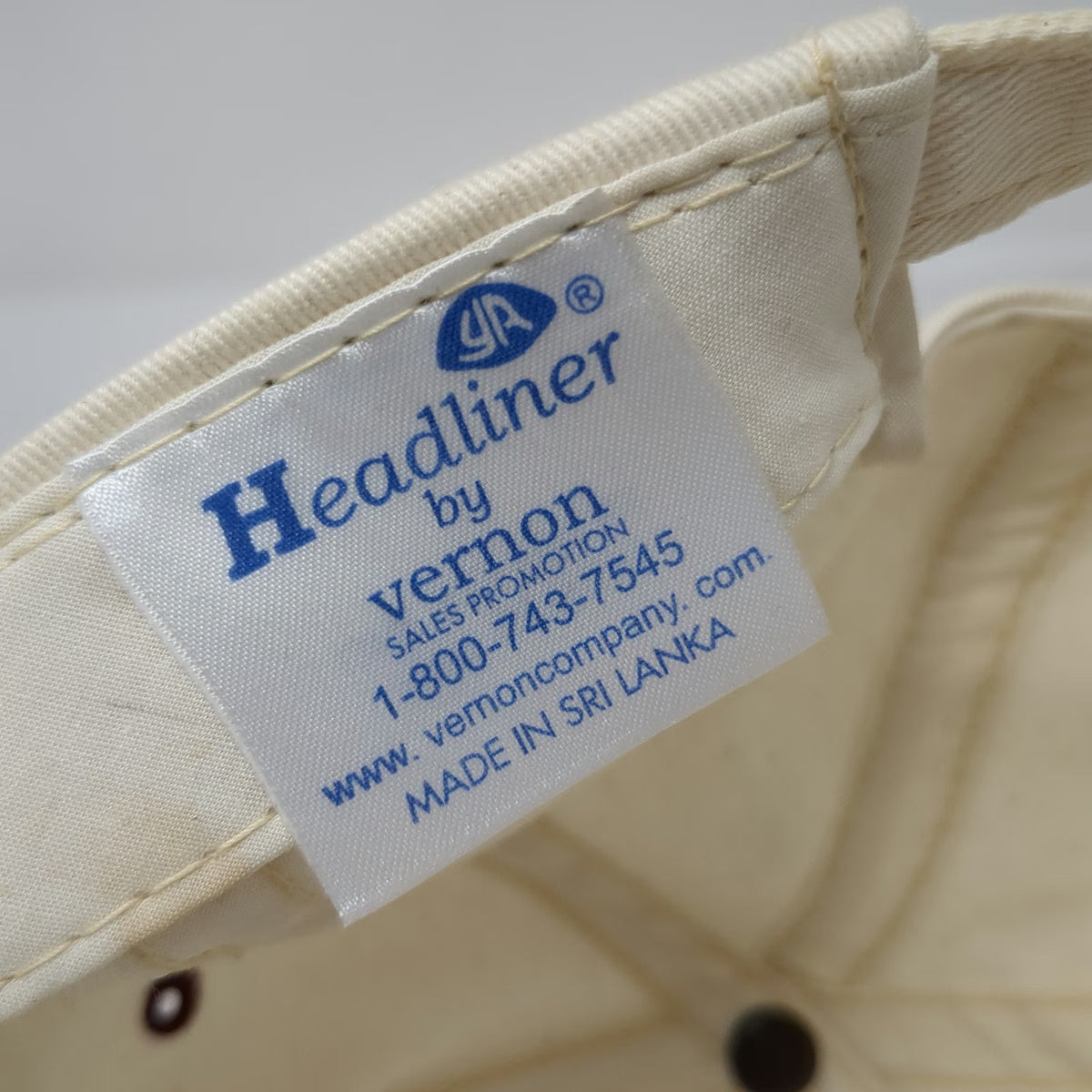 Headliner Baseball Cap White Red One Size McKay Seed Company Inc Agriculture Hat