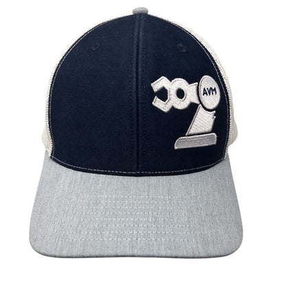 Richardson Snapback Trucker Hat Multicolor OSFA Embroidered Logo AVM