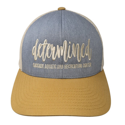 Determined Cascade Aquatic and Recreation Center Trucker Hat Multi OS Mesh Back