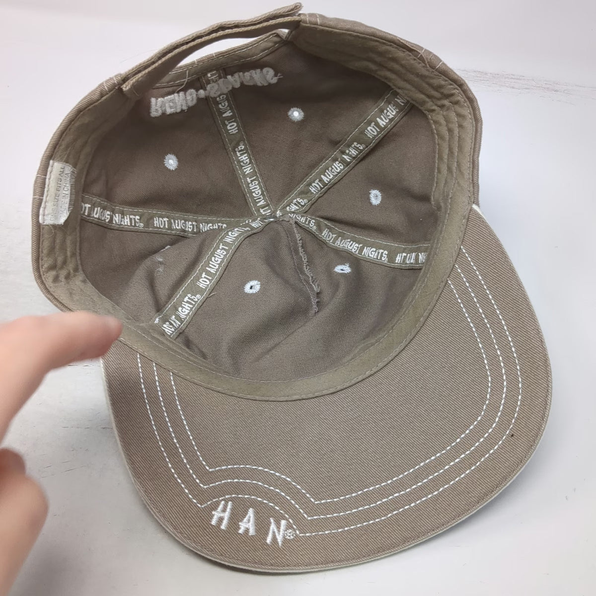 5 Panel Brown Hat One Size 2008 Hot August Nights Reno Sparks Car Show Event