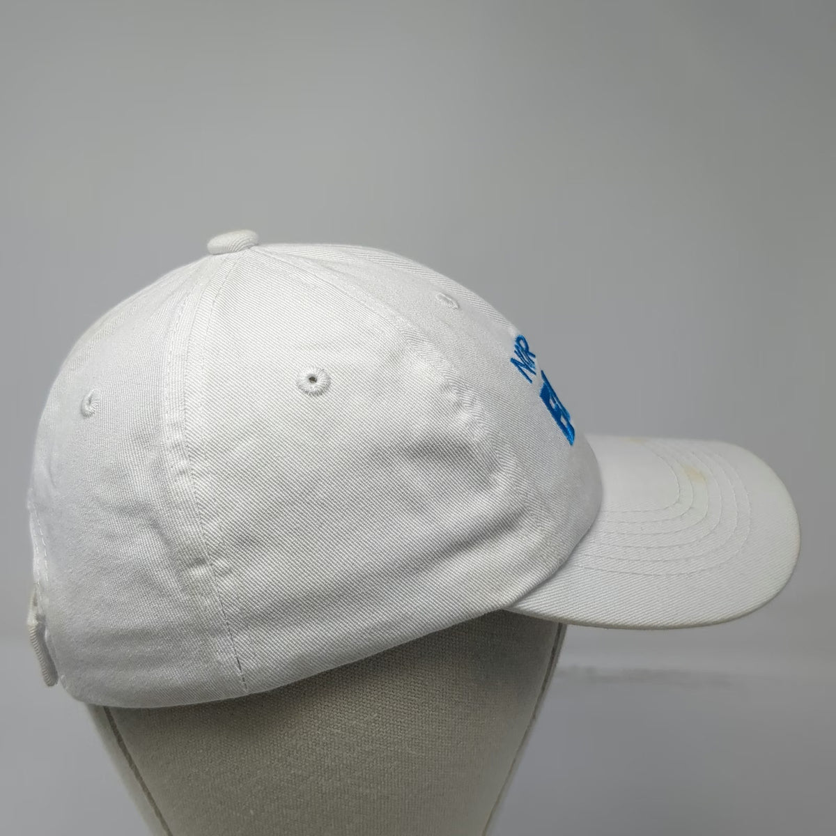 DMR Classic Headwear Baseball Cap White One Size Strapback Norwegian Bliss Hat