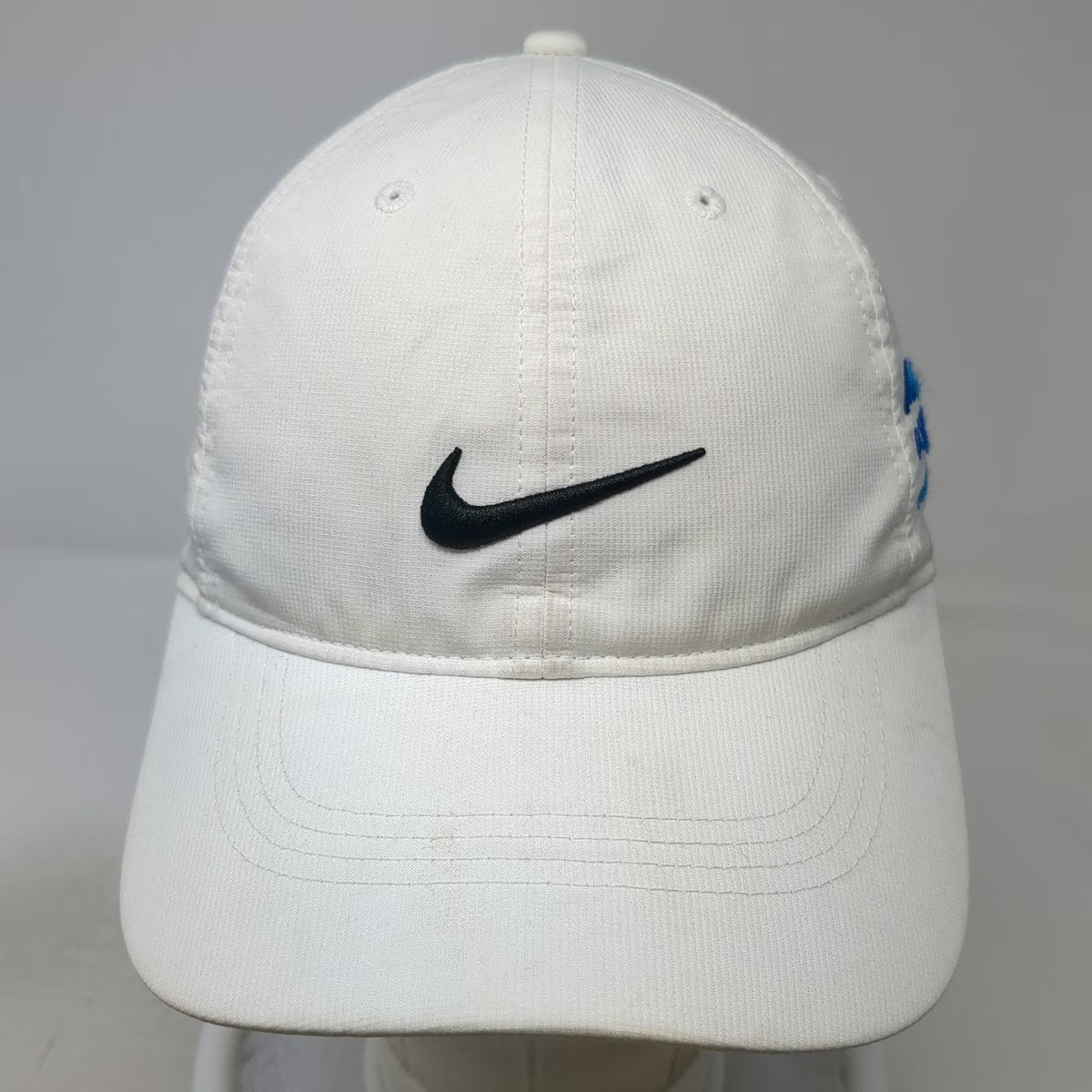 Nike Baseball Cap White One Size Albertsons Boise Open Golf Dri-FIT Legacy91 Hat