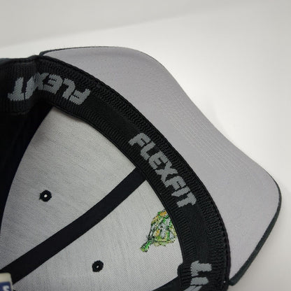 Edge Brewing Boise ID Fitted Hat Black S/M Embroidered Flexfit Yupoong